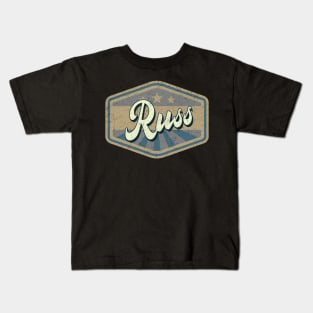 vintage russ Kids T-Shirt